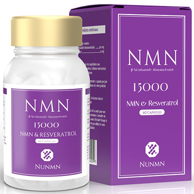 NUNMN NMN15000+白藜蘆醇60粒